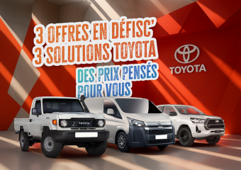 Financement en Loi Girardin : 3 offres en DEFISC > 3 solutions TOYOTA !